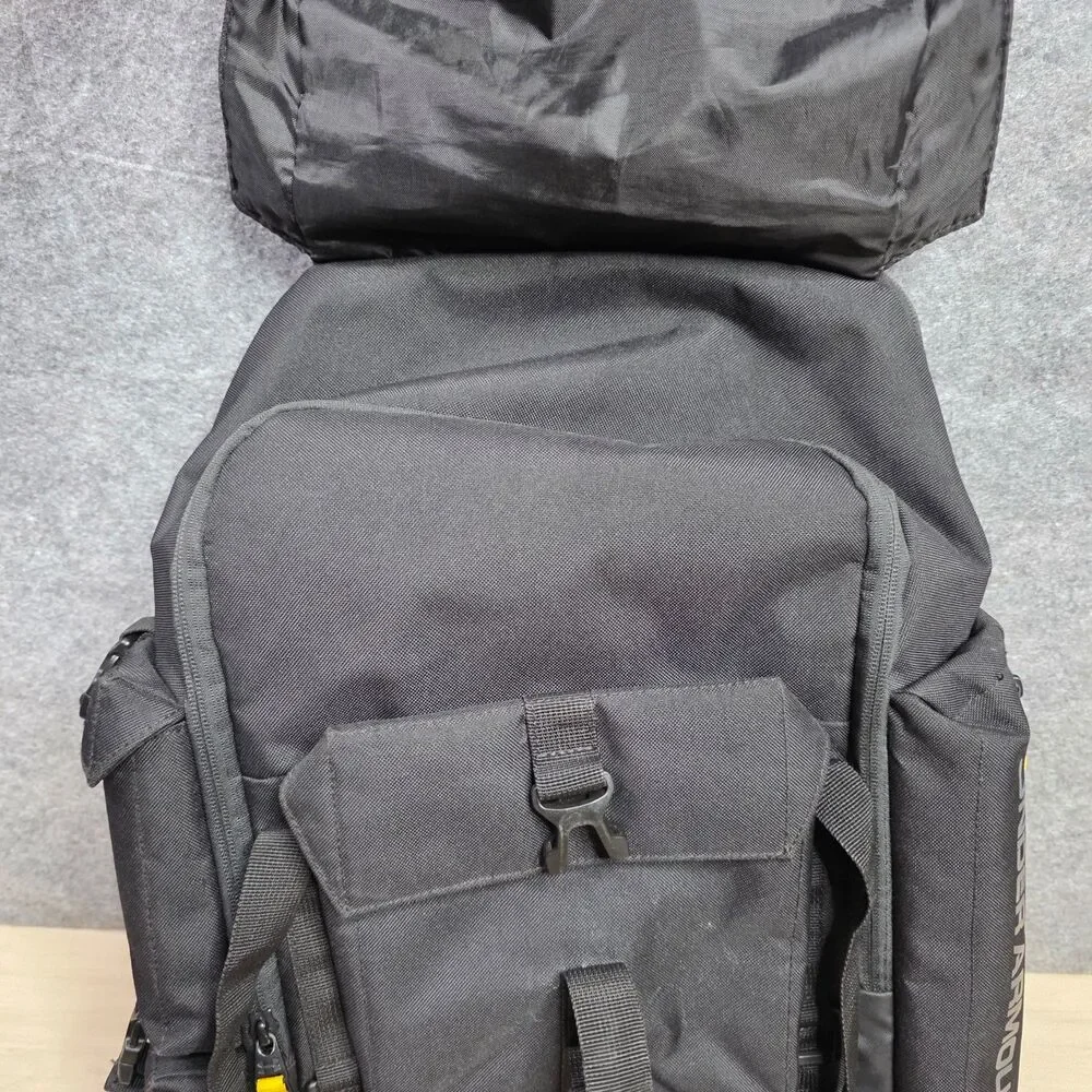 Under Armour UA‎ Project Rock Freedom Regiment Laptop Backpack Black Yellow READ